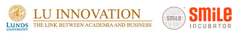 Logos of LU Innovation and Smile incubator