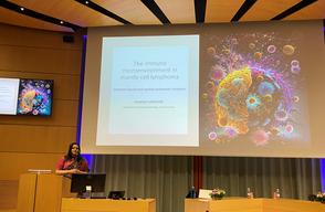 Lavanya at her PhD defense. Photo.